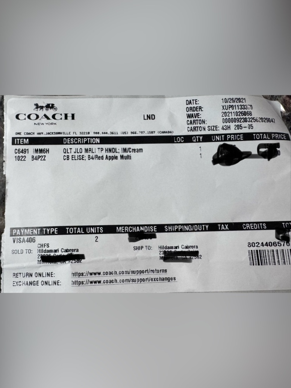Coach X Jennifer Lopez Marlie Top Handle bag - Picture 9 of 9